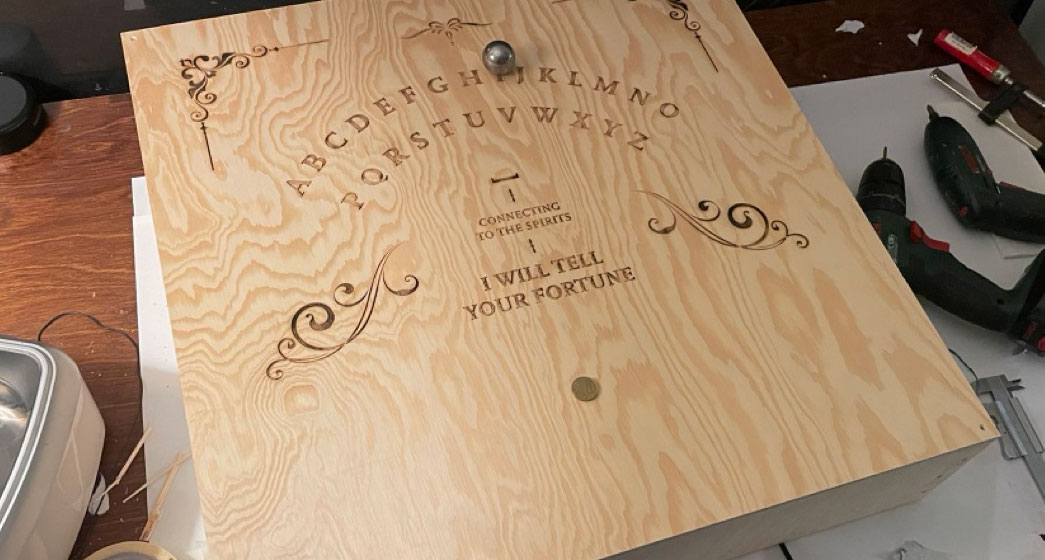 Project continues: Alt-CTRL-Ouija