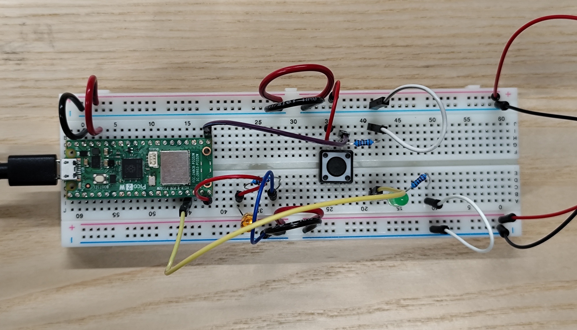 Pictures of my circuit without light